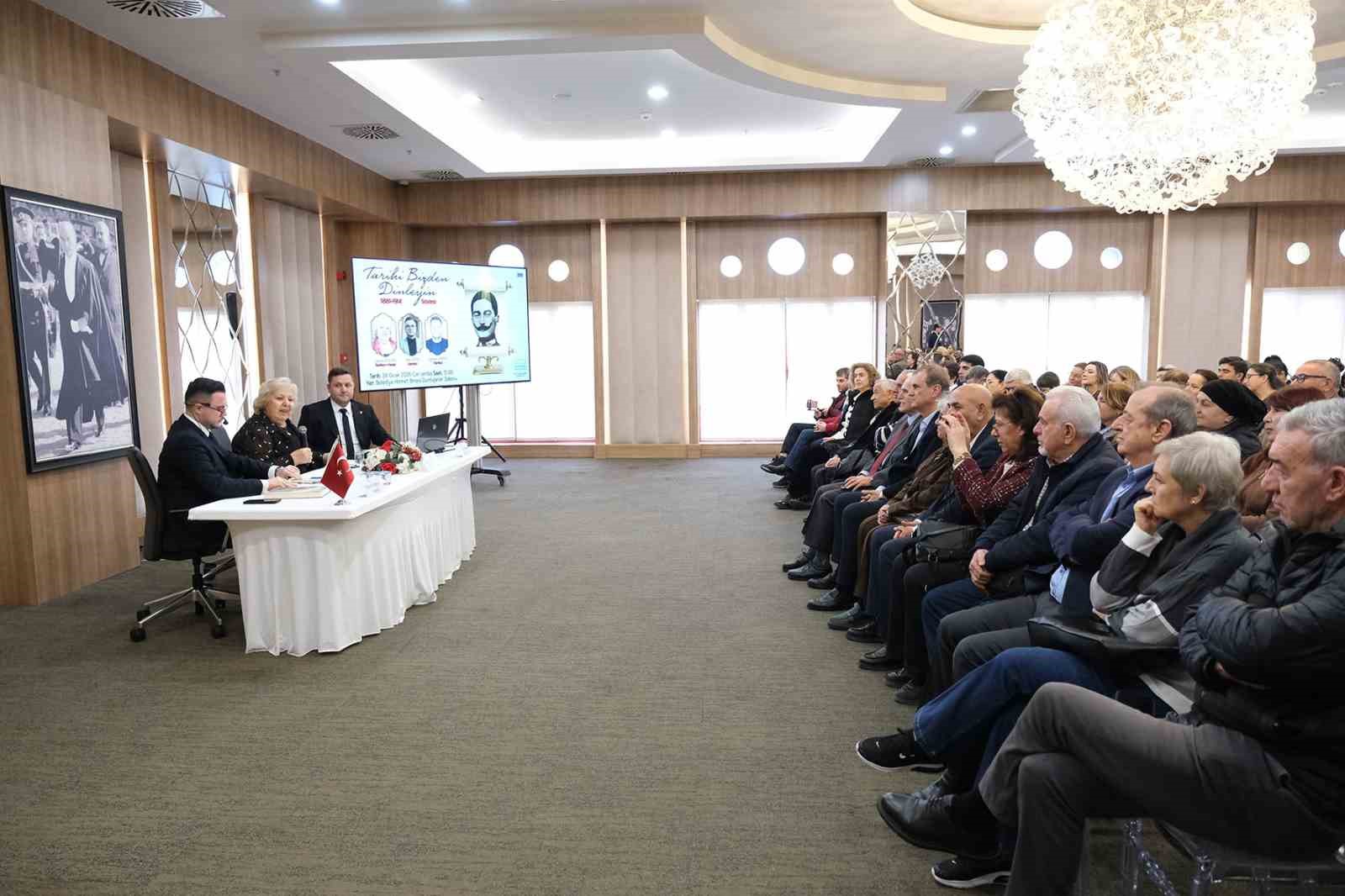 "Tarihi Bizden Dinleyin" söyleşisi yoğun ilgi gördü
"Tarihi Bizden Dinleyin" söyleşisi yoğun ilgi gördü