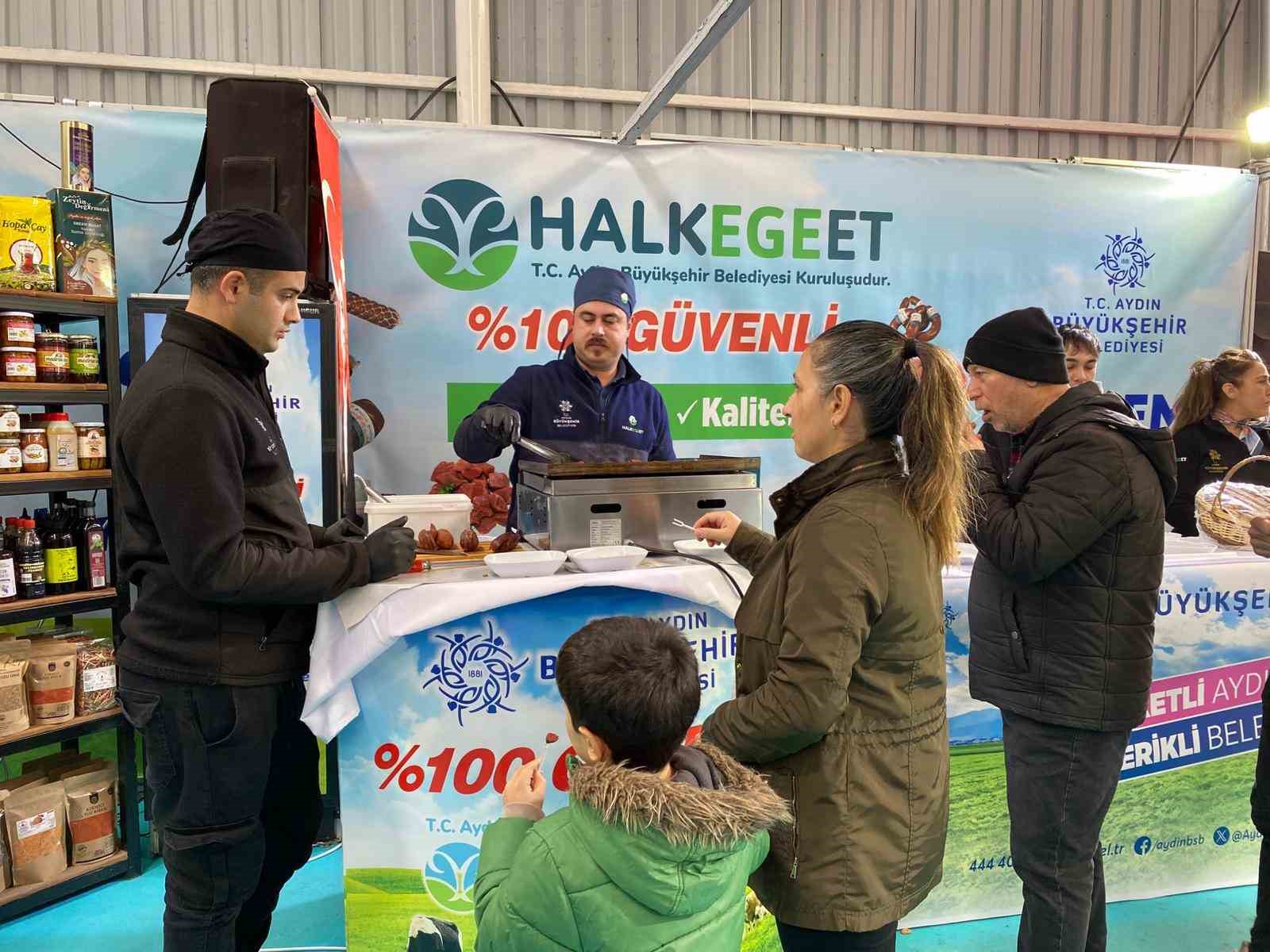 Tarım Fuarı’nda büyükşehrin standına vatandaşlardan yoğun ilgi
