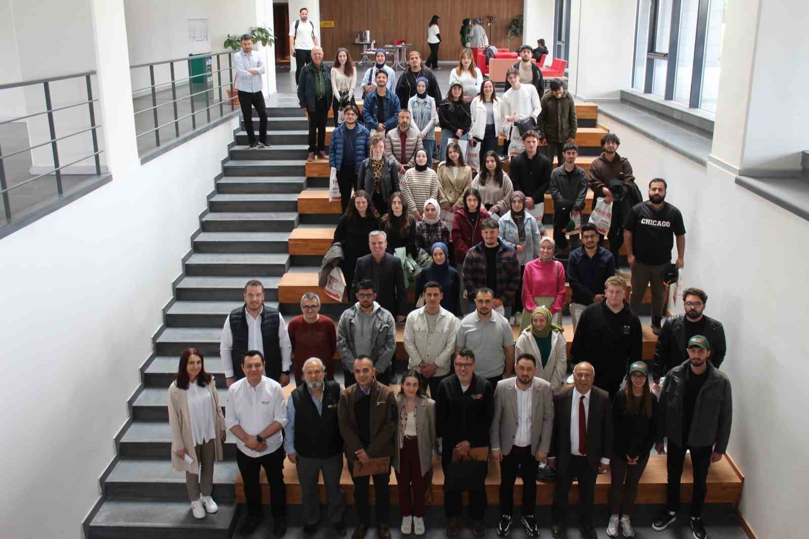 Tarım öğrencileri sektör temsilcileriyle bir araya geldi
