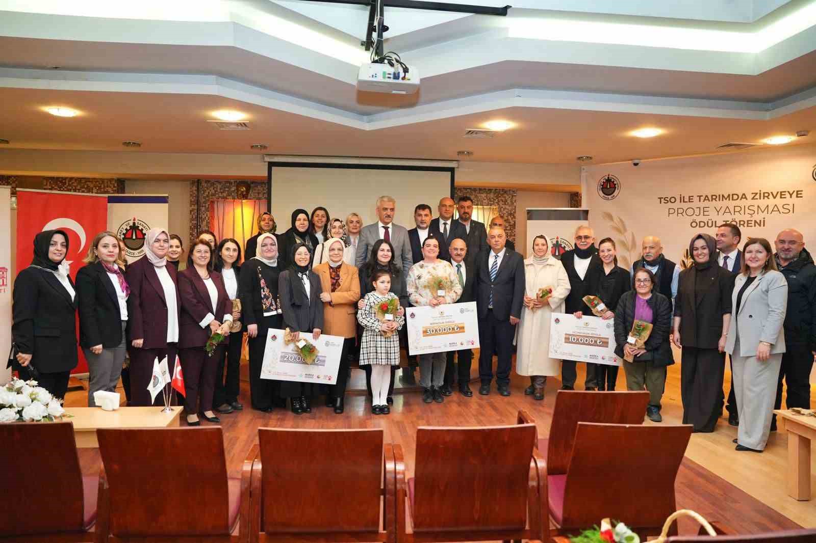 Tarımda Zirveye Projesi ödülü sahiplerini buldu
