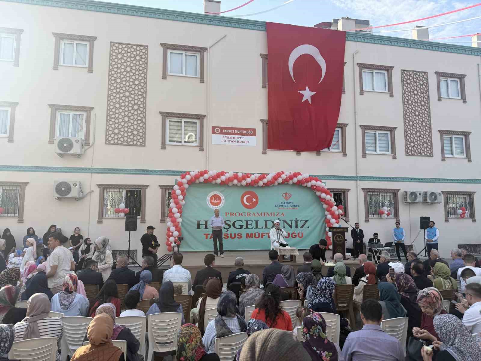 Tarsus’ta yeni Kur’an Kursu kapılarını açtı
