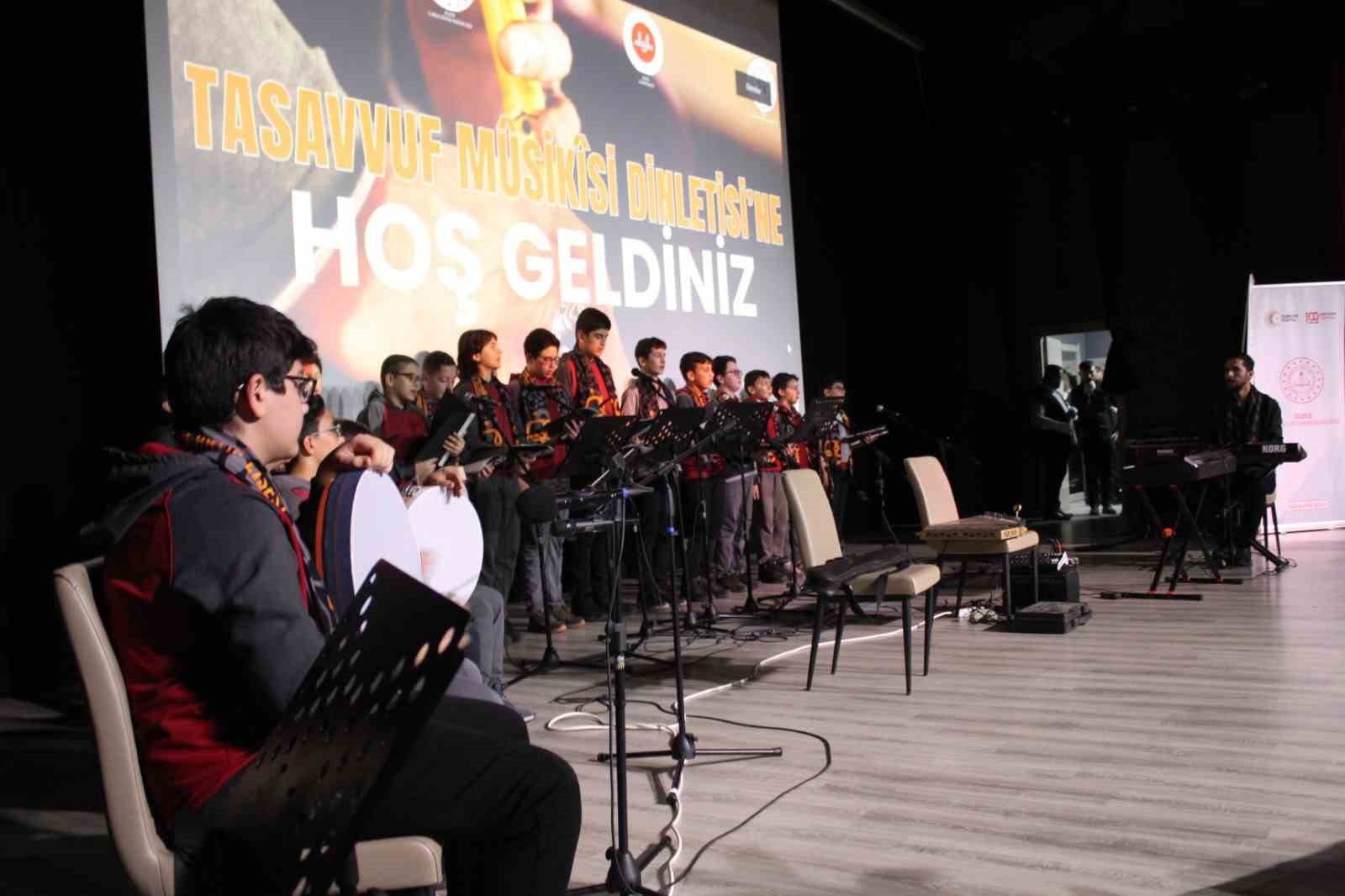 Tasavvuf musikisi konseri gerçekleştirildi
