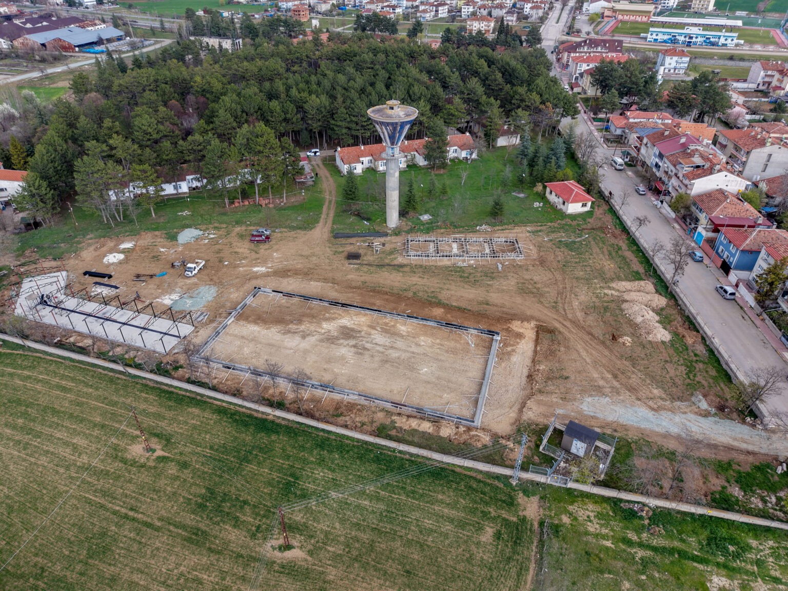 Taşköprü Belediyesi’nin inşa ettiği atlı turizm merkezi yükseliyor
