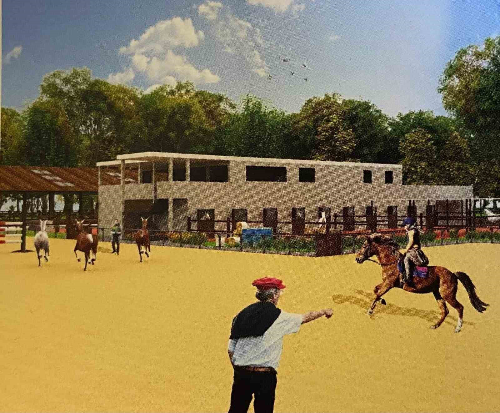 Taşköprü’de Atlı Turizm Merkezi’nde yapım çalışmaları başladı
