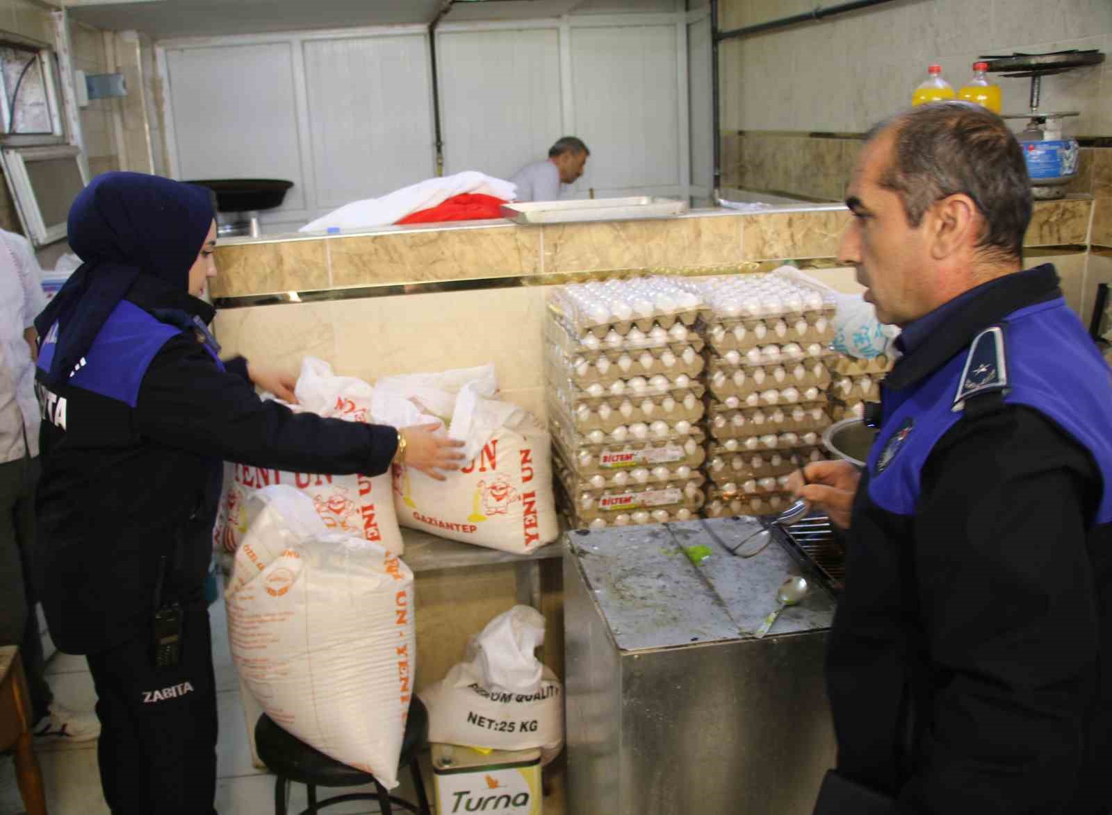 Tatlıcılarda Ramazan denetimi
