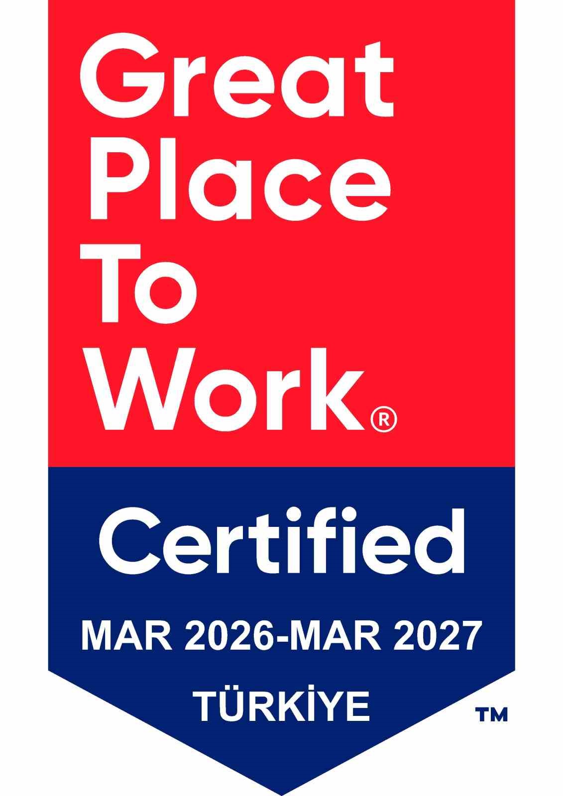 TAV Havalimanları’na ‘Great Place To Work’ sertifikası
