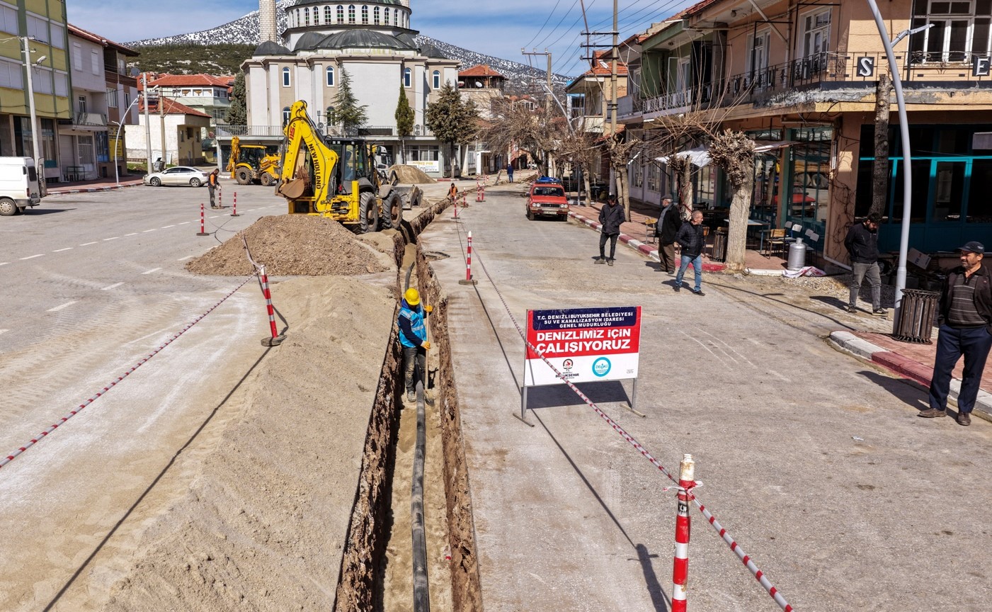 Tavas Kızılca’da 28 kilometrelik hat tamamlandı
