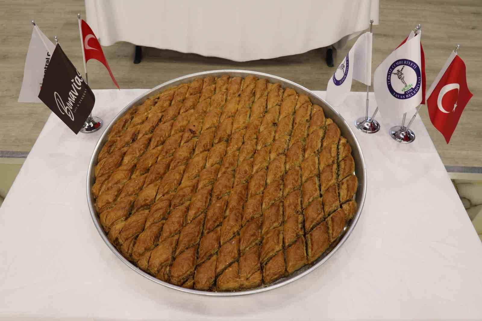 Tavas’ın tescilli baklavası dünya pazarına açılıyor
