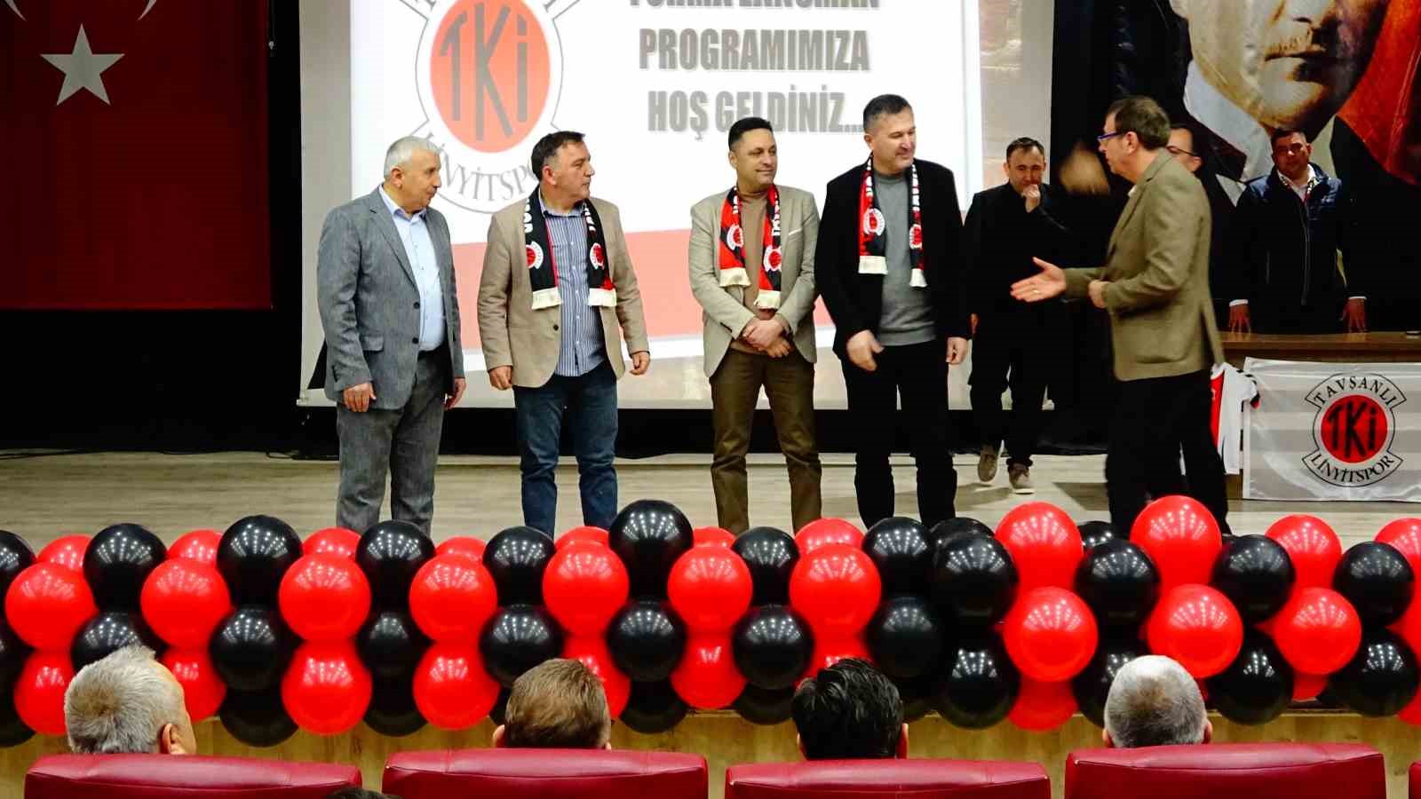 Tavşanlı Linyitspor’dan dev destek lansmanı
