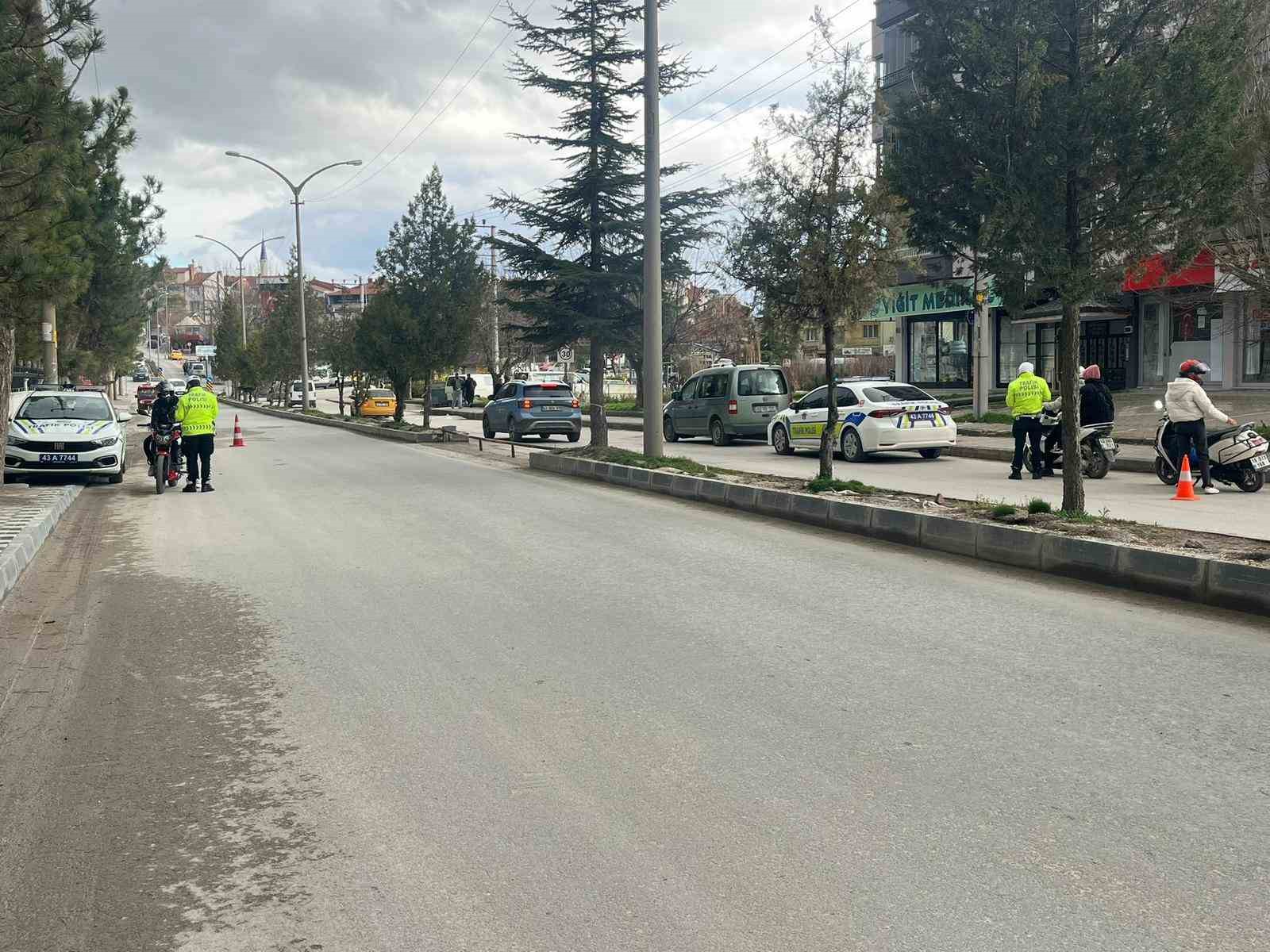 Tavşanlı polisinden motosiklet denetimi
