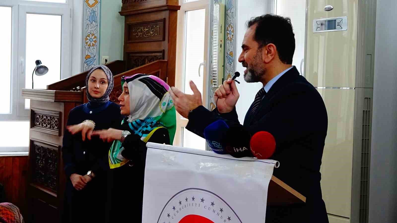 Tavşanlı’da engel tanımayan Kur’an sevgisi
