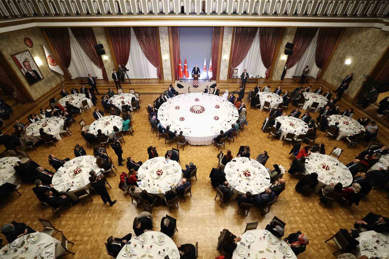 TBMM Başkanı Kurtulmuş: "Birilerinin bölüp parçaladığı bu coğrafyayı derleyip toparlamak bizim milletimize düşer, Türkiye’ye düşer"
