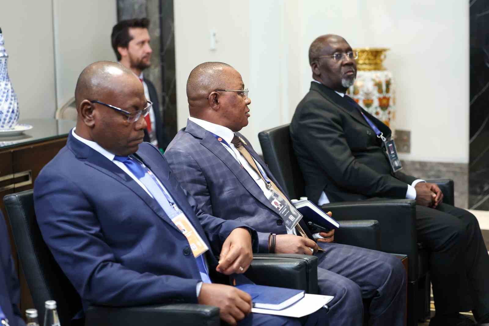 TBMM Başkanı Kurtulmuş, Fildişi Sahili Senatosu Başkanı Camara ve Ulusal Meclisi Başkanı Achi ile görüştü
