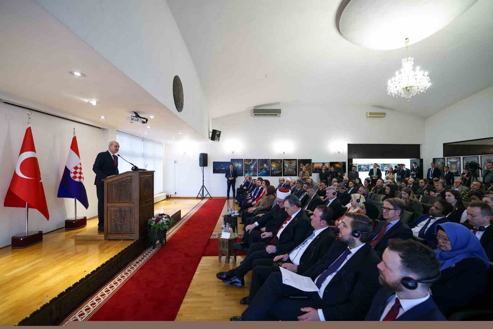 TBMM Başkanı Kurtulmuş: "Gazze soykırımı insanlığın ortak bir ayıbı olarak hepimizin gözü önündedir"
