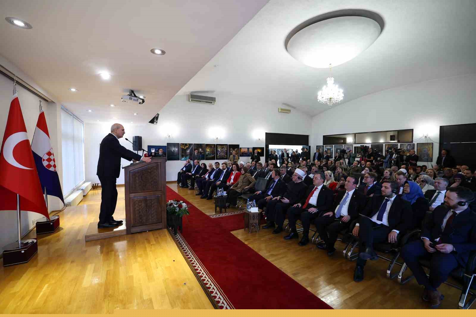 TBMM Başkanı Kurtulmuş: "Gazze soykırımı insanlığın ortak bir ayıbı olarak hepimizin gözü önündedir"
