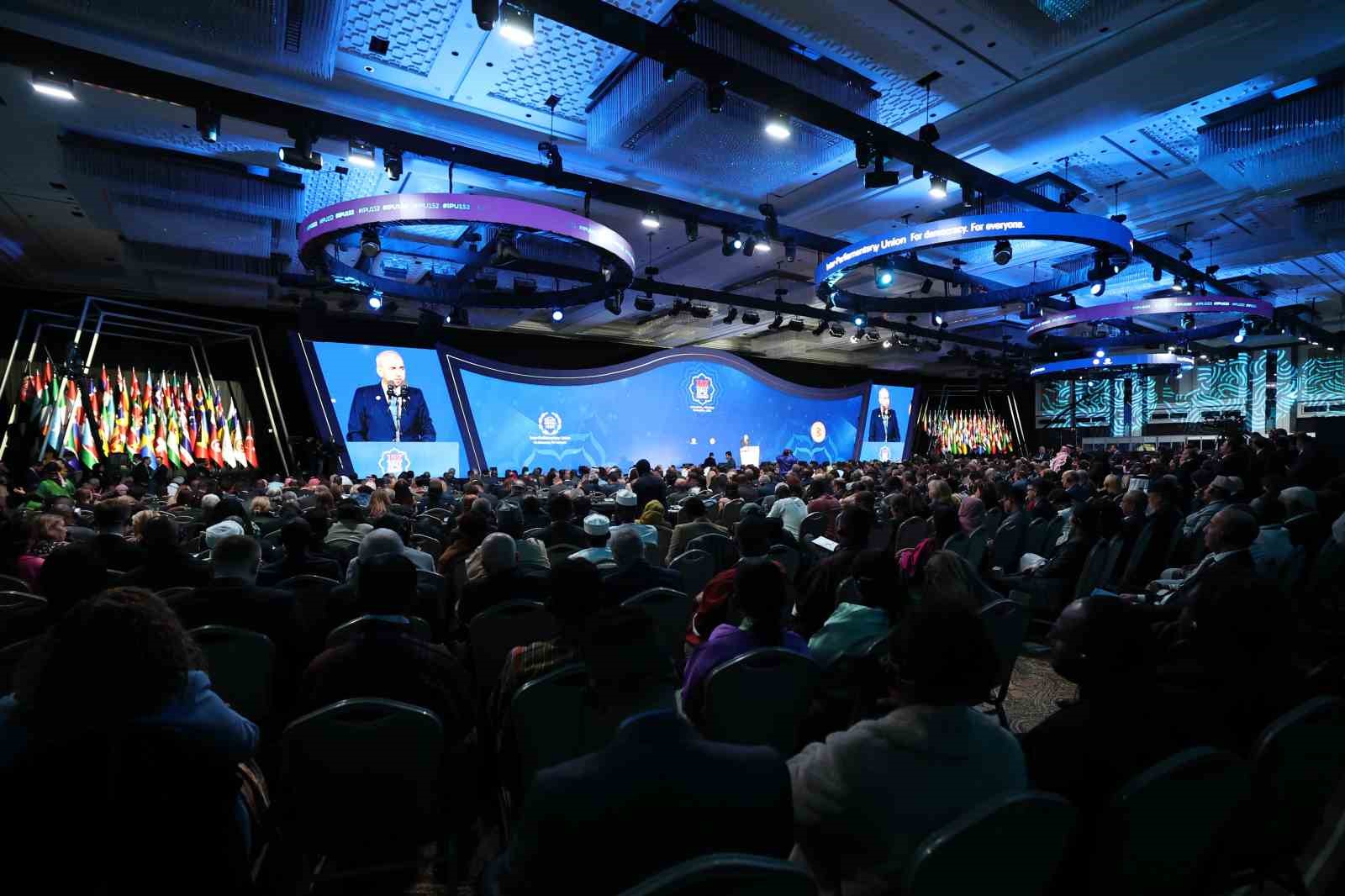 TBMM Başkanı Kurtulmuş: "İsrail’in Birleşmiş Milletler üyeliği mutlaka askıya alınmalı"
