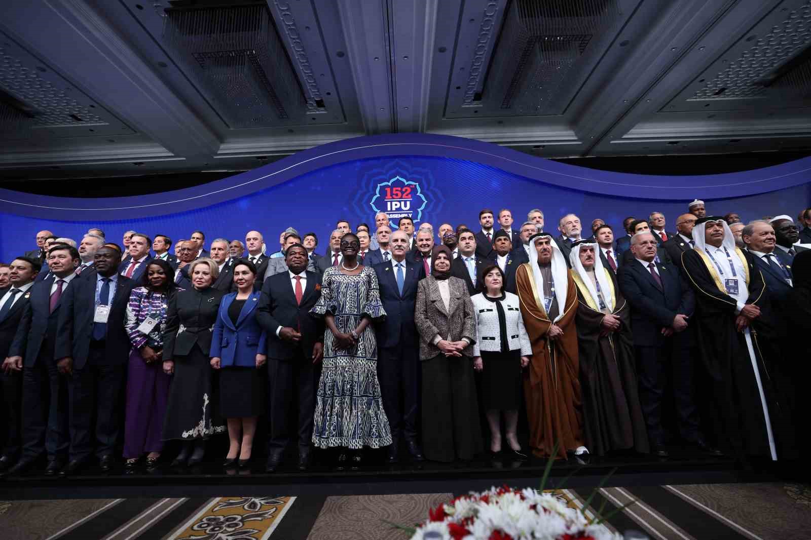 TBMM Başkanı Kurtulmuş: "İsrail’in Birleşmiş Milletler üyeliği mutlaka askıya alınmalı"
