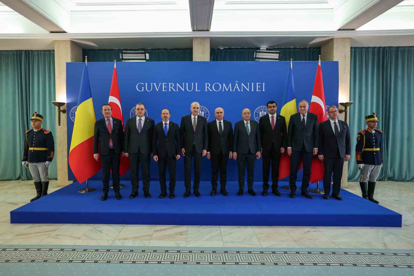 TBMM Başkanı Kurtulmuş, Romanya Başbakanı Bolojan ile görüştü
