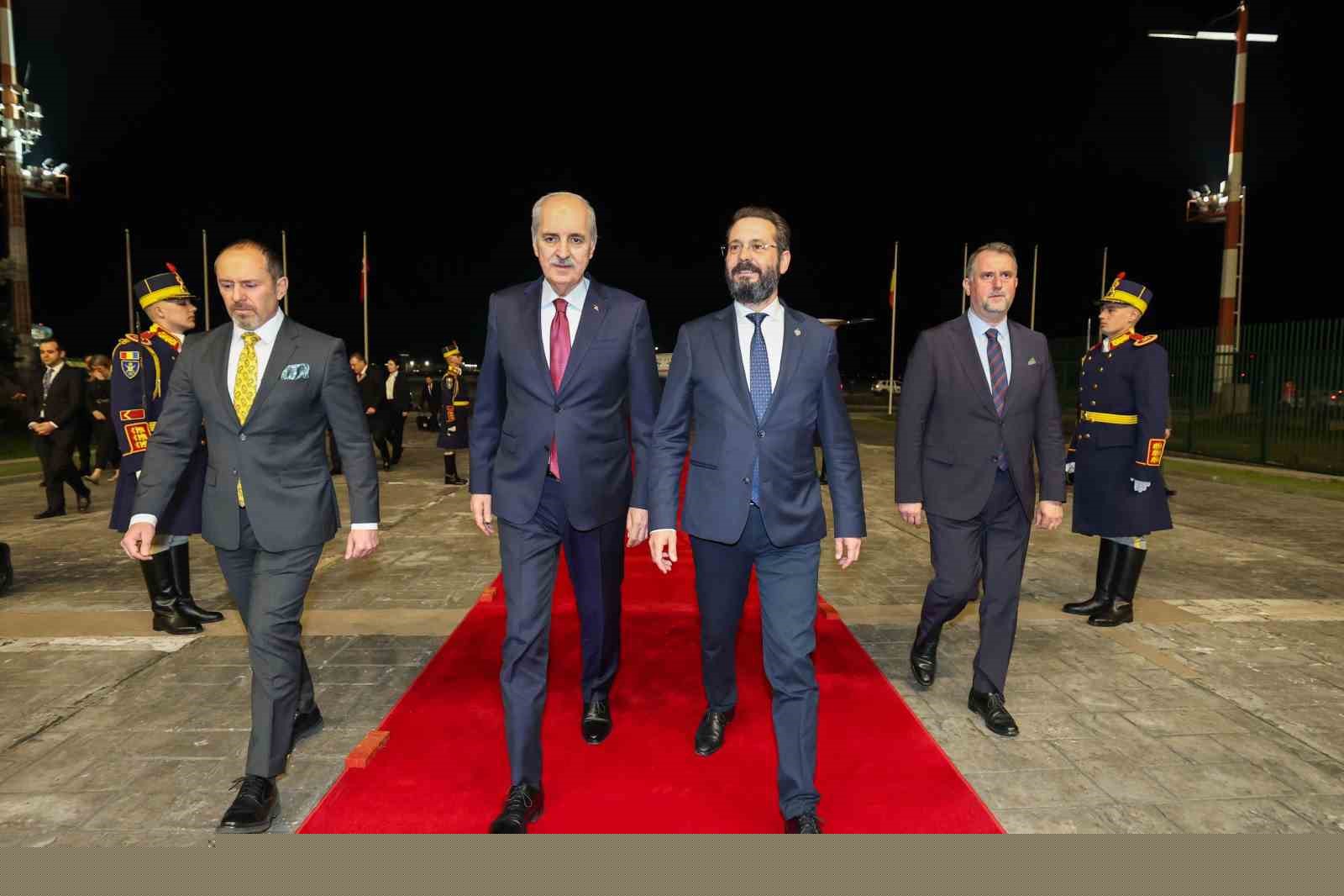 TBMM Başkanı Kurtulmuş Romanya’da
