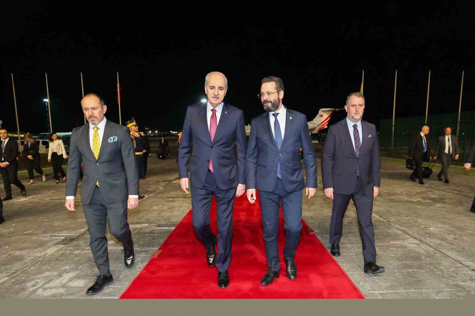 TBMM Başkanı Kurtulmuş Romanya’da
