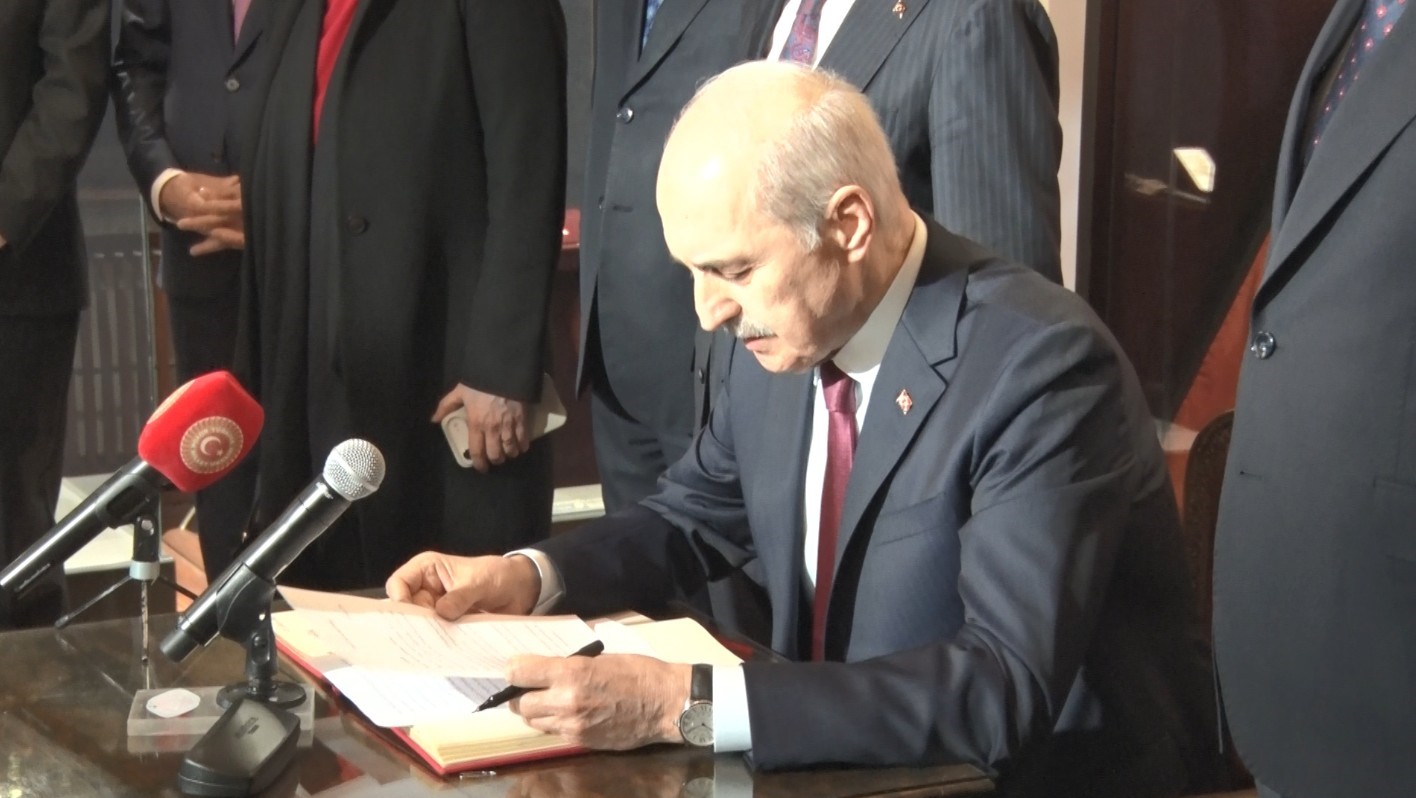 TBMM Başkanı Kurtulmuş: "(TBMM’nin 106’ncı yıl dönümü) Bu mücadelede bu milletin hürriyetten başka hiçbir fikri kabul etmeyeceğini de bize öğretmiş oldular"
