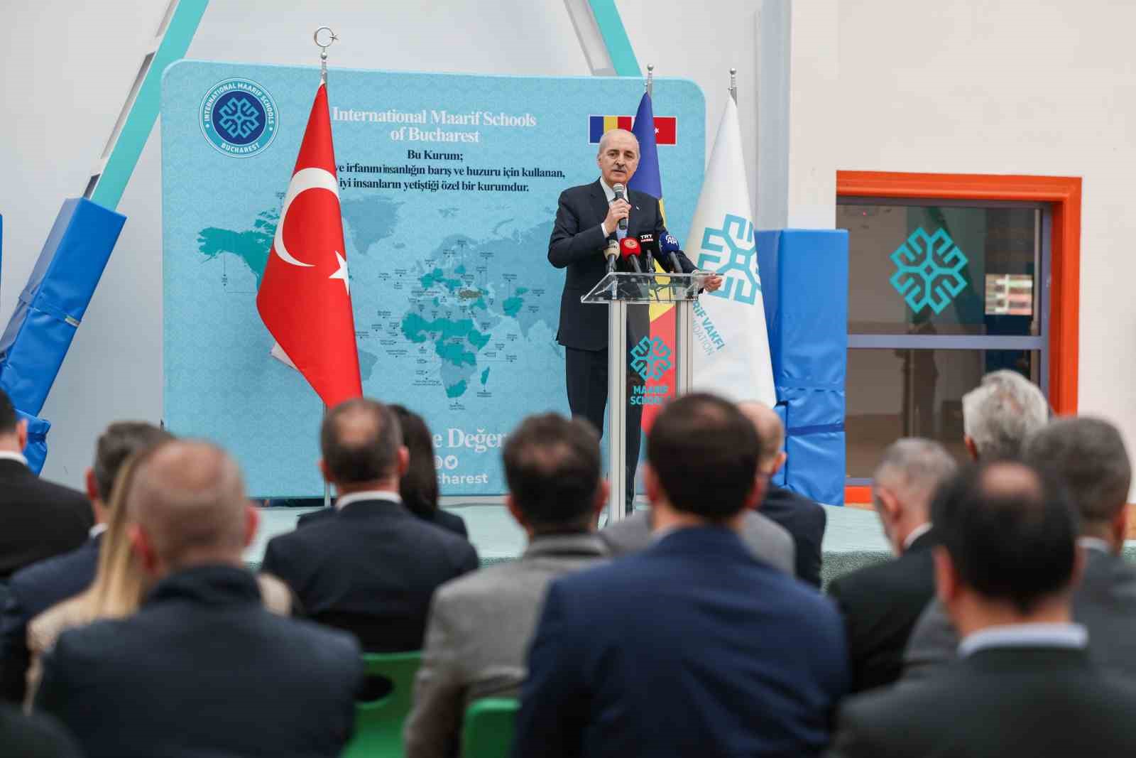 TBMM Başkanı Kurtulmuş: "Türkiye olarak barışın, istikrarın, huzurun ve insani değerlerin yanında olduk, olmaya devam edeceğiz"
