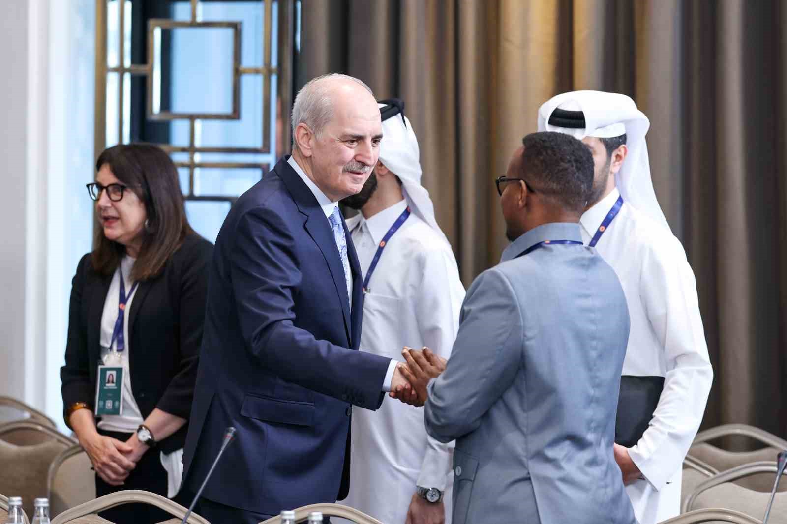 TBMM Başkanı Numan Kurtulmuş: "Adaletsizliğe ve çatışmalara karşı sesimizi yükseltmek gelecek nesillere karşı sorumluluğumuzdur"
