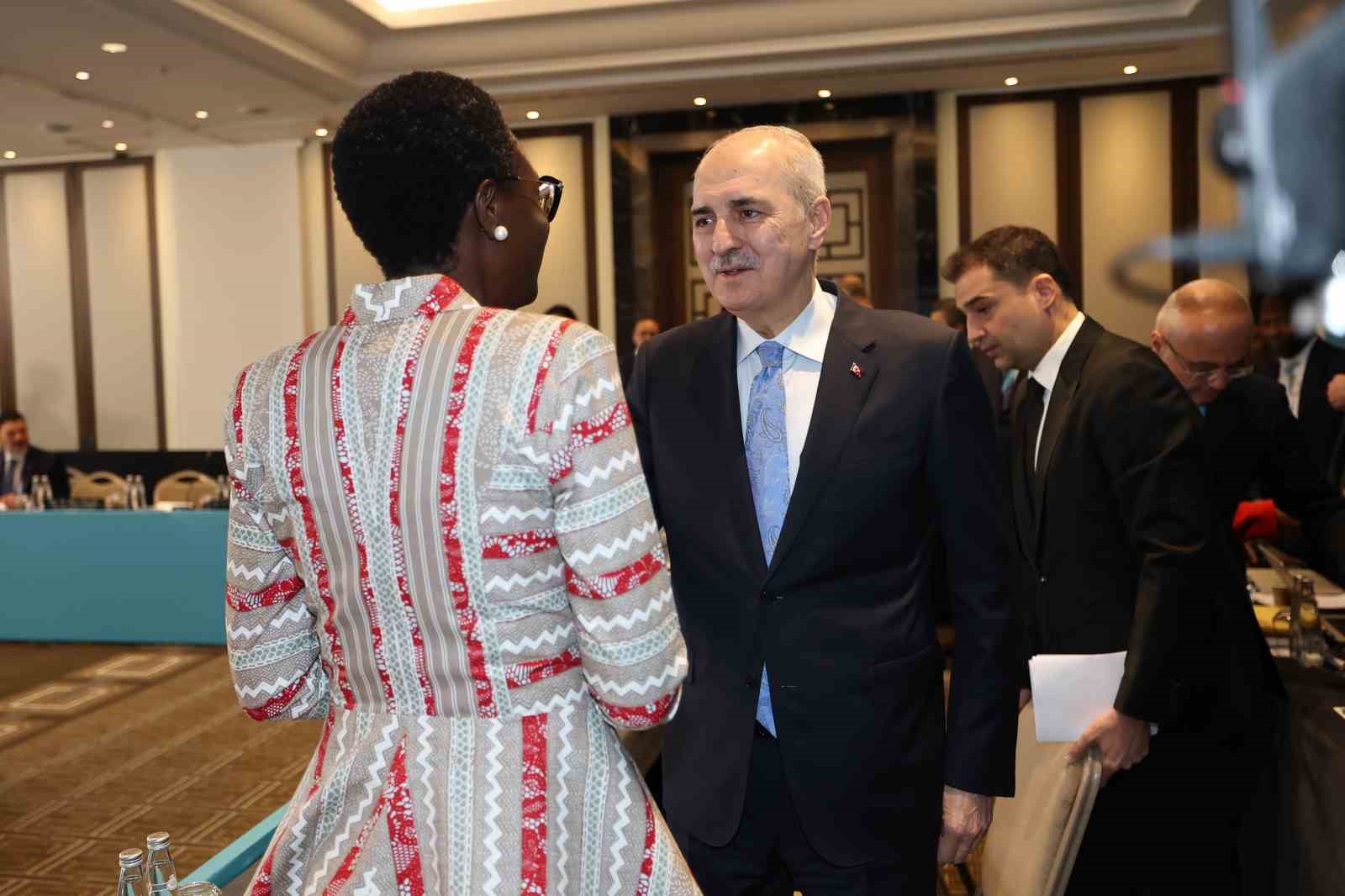 TBMM Başkanı Numan Kurtulmuş: "Adaletsizliğe ve çatışmalara karşı sesimizi yükseltmek gelecek nesillere karşı sorumluluğumuzdur"
