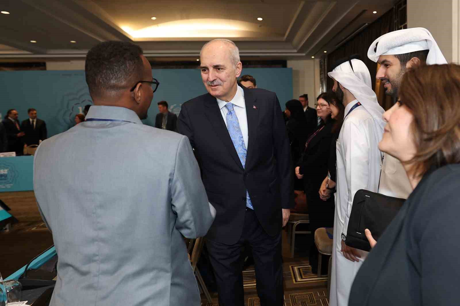 TBMM Başkanı Numan Kurtulmuş: "Adaletsizliğe ve çatışmalara karşı sesimizi yükseltmek gelecek nesillere karşı sorumluluğumuzdur"
