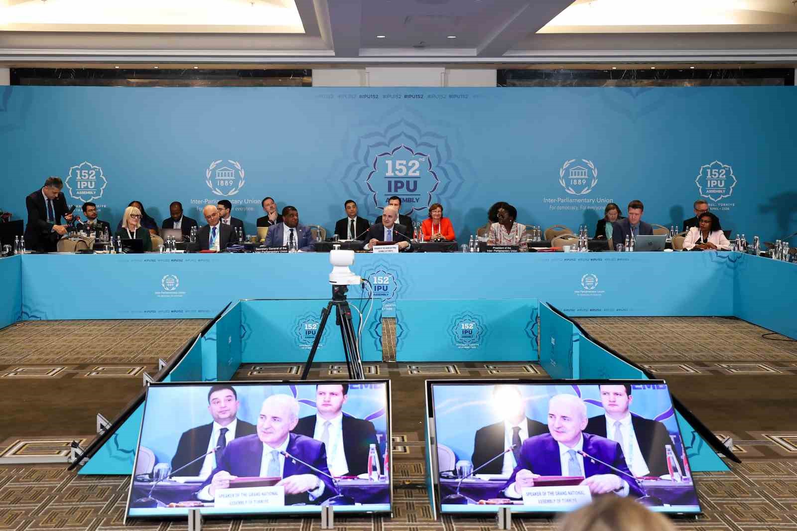 TBMM Başkanı Numan Kurtulmuş: "Adaletsizliğe ve çatışmalara karşı sesimizi yükseltmek gelecek nesillere karşı sorumluluğumuzdur"
