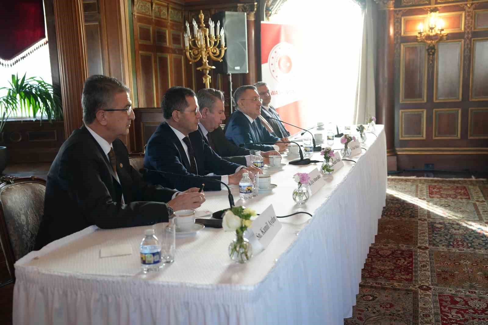 TBMM Dışişleri Komisyonu heyeti, ABD’de Türklerle buluştu
