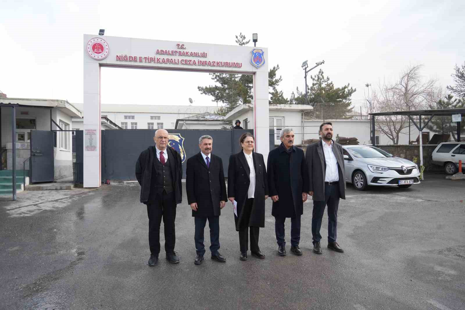 TBMM heyetinden Niğde Ceza İnfaz Kurumu’nda inceleme
