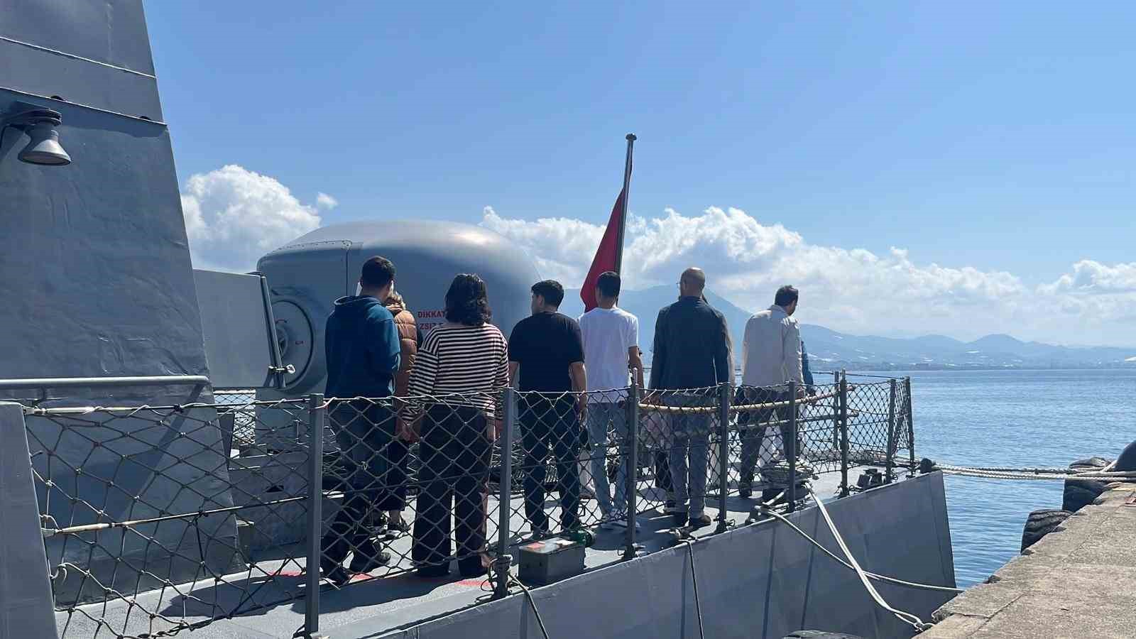 TCG BORA Alanya’da ziyarete açıldı
