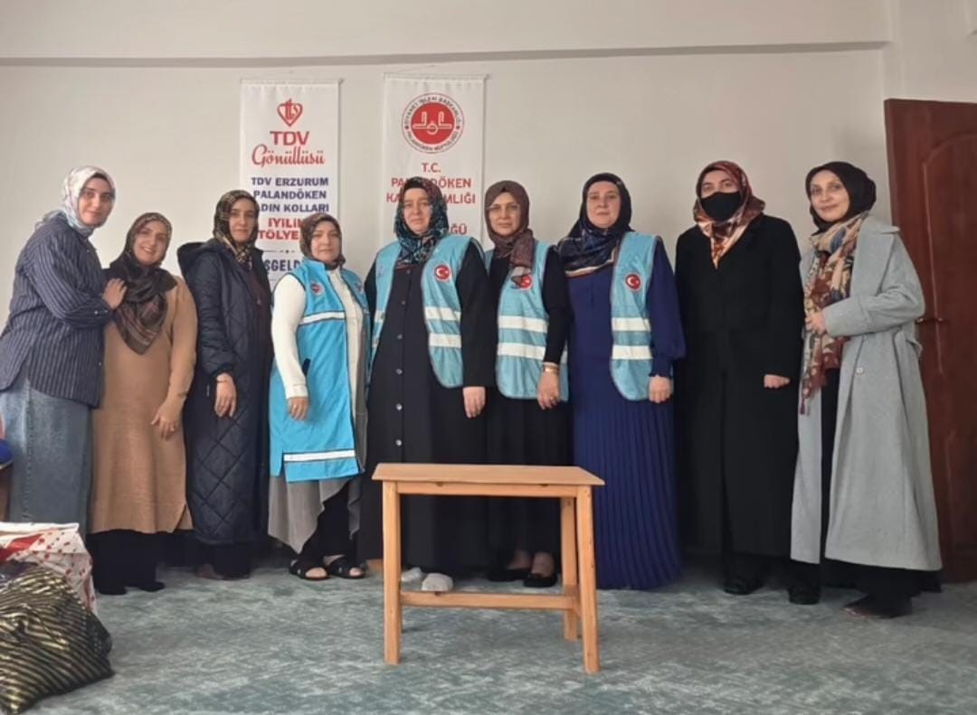 TDV Erzurum Kadın Kolları Ramazan’da aralıksız çalıştı
