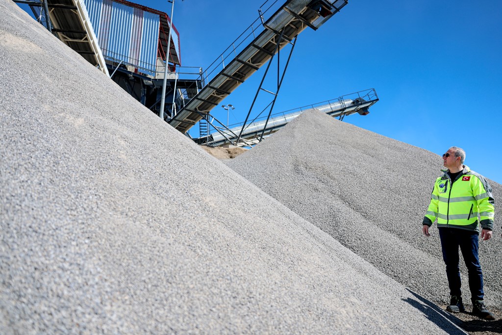 Tecer Taş Kırma ve Eleme Tesisi’nde yeni sezonun ilk patlatması yapıldı
