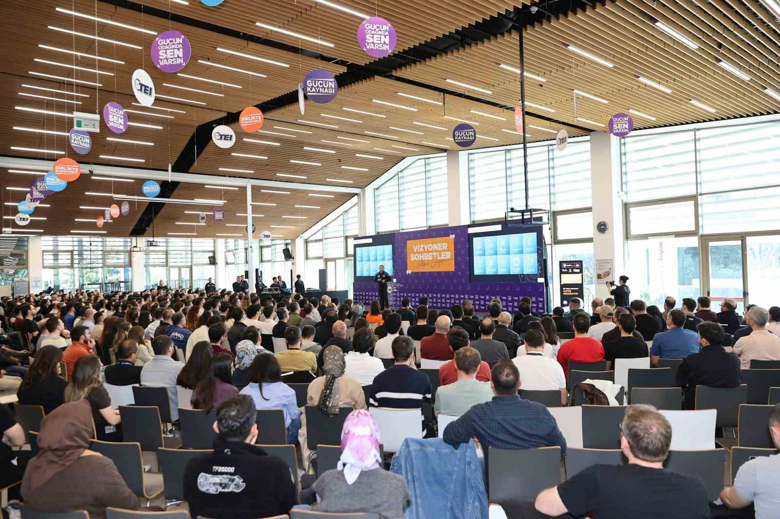 TEI, Vizyoner Sohbetler’de ilk Türk astronot Alper Gezeravcı’yı ağırladı
