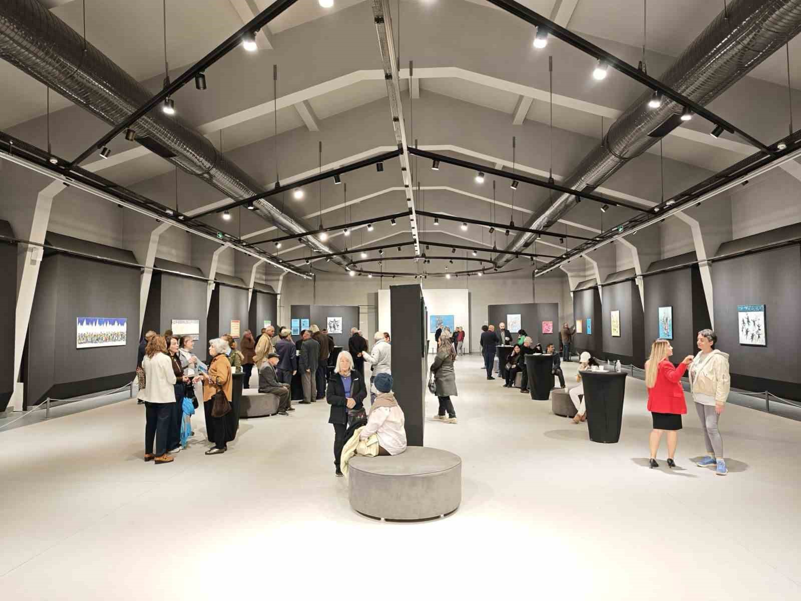 Teke Zeybekleri Resim Sergisi Kepez’de sanatseverlerle buluştu
