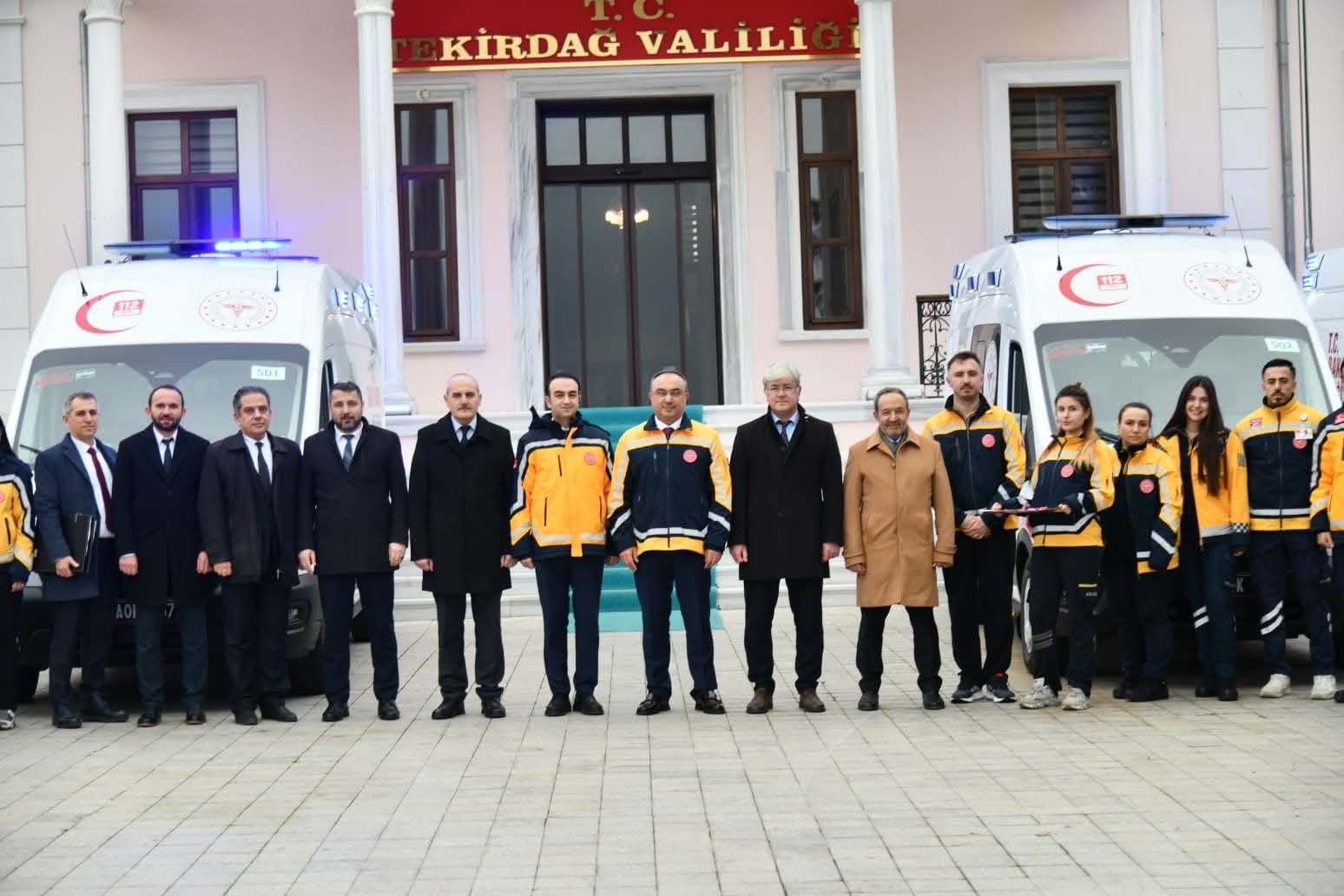 Tekirdağ’a 6 yeni ambulans
