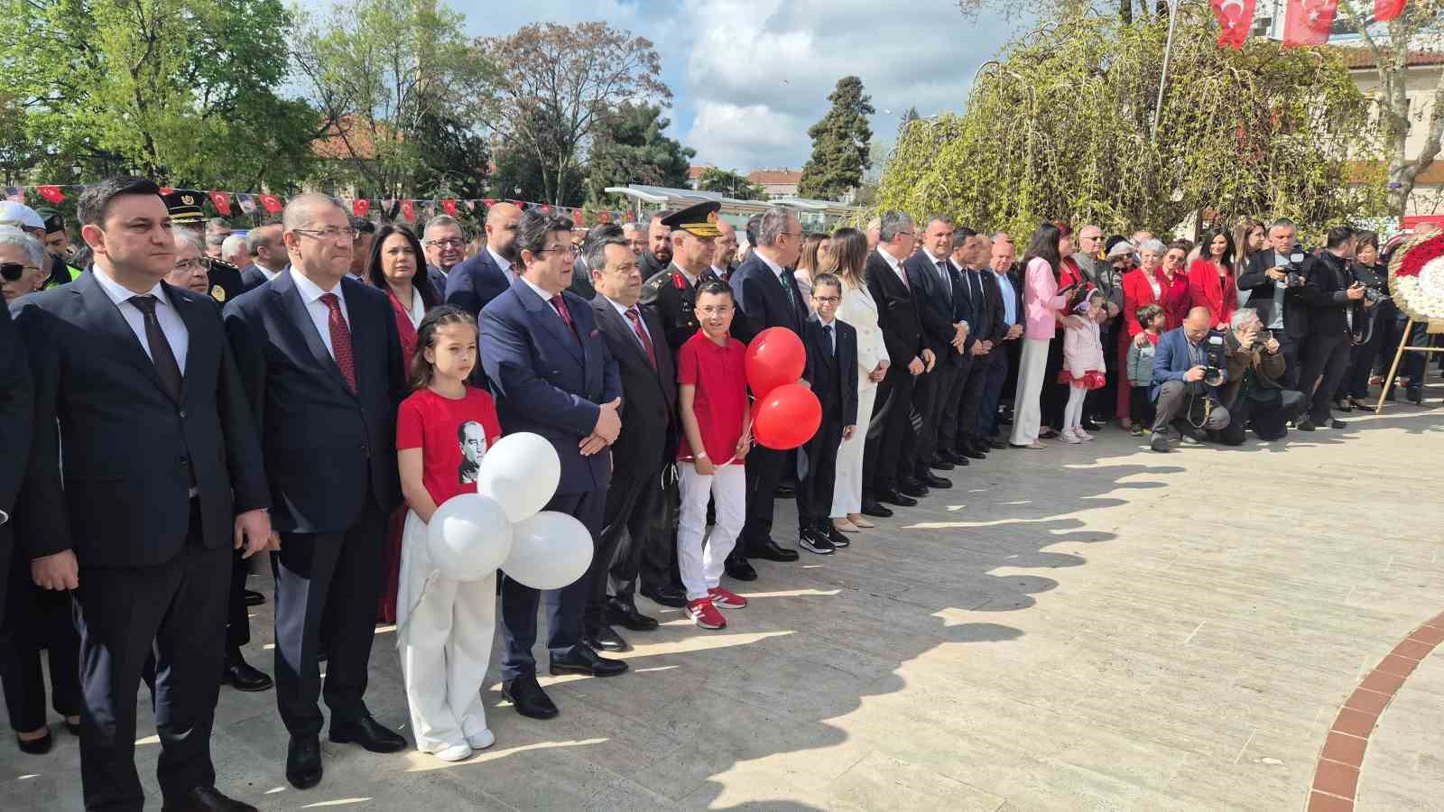 Tekirdağ’da 23 Nisan töreni
