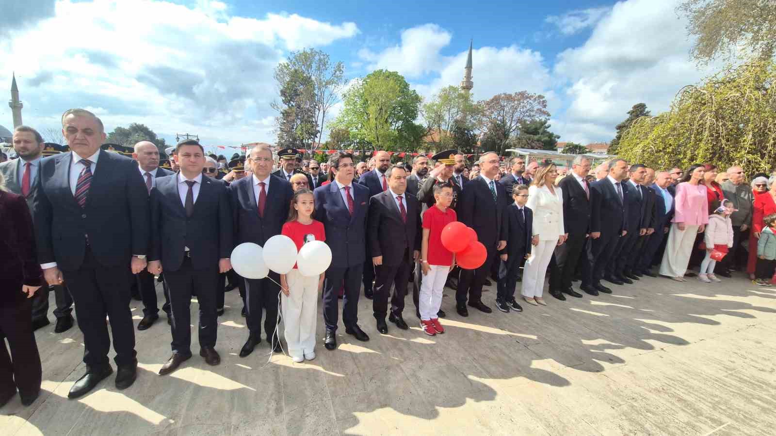 Tekirdağ’da 23 Nisan töreni
