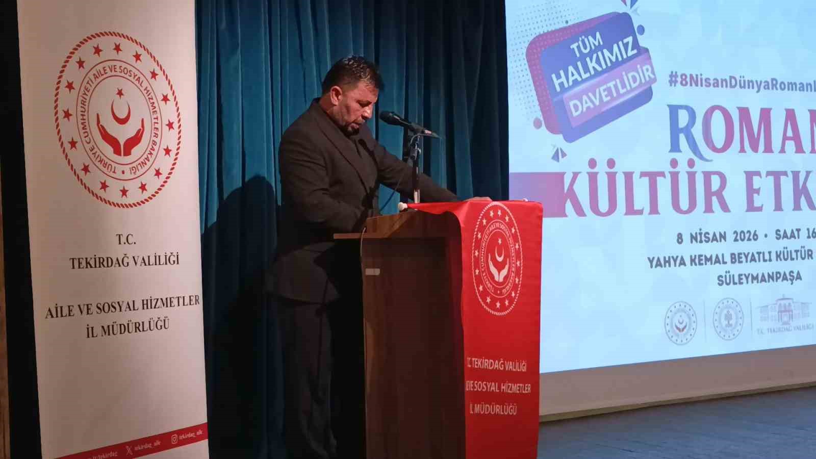 Tekirdağ’da "8 Nisan Dünya Romanlar Günü" etkinliği
