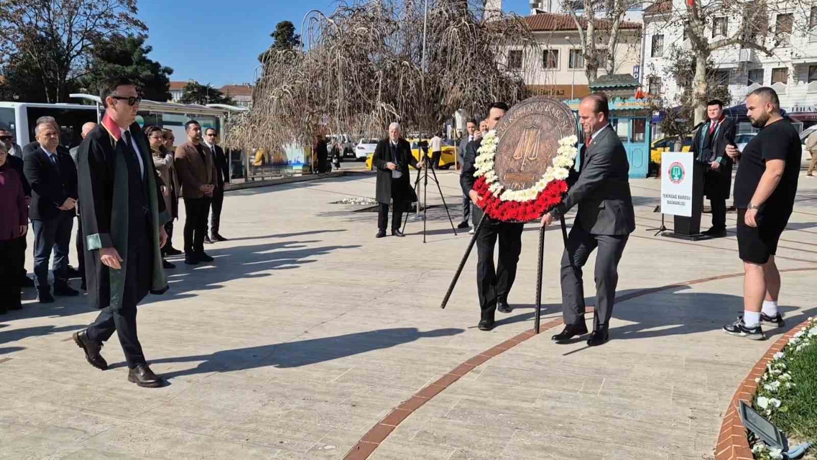 Tekirdağ’da Avukatlar Günü törenle kutlandı
