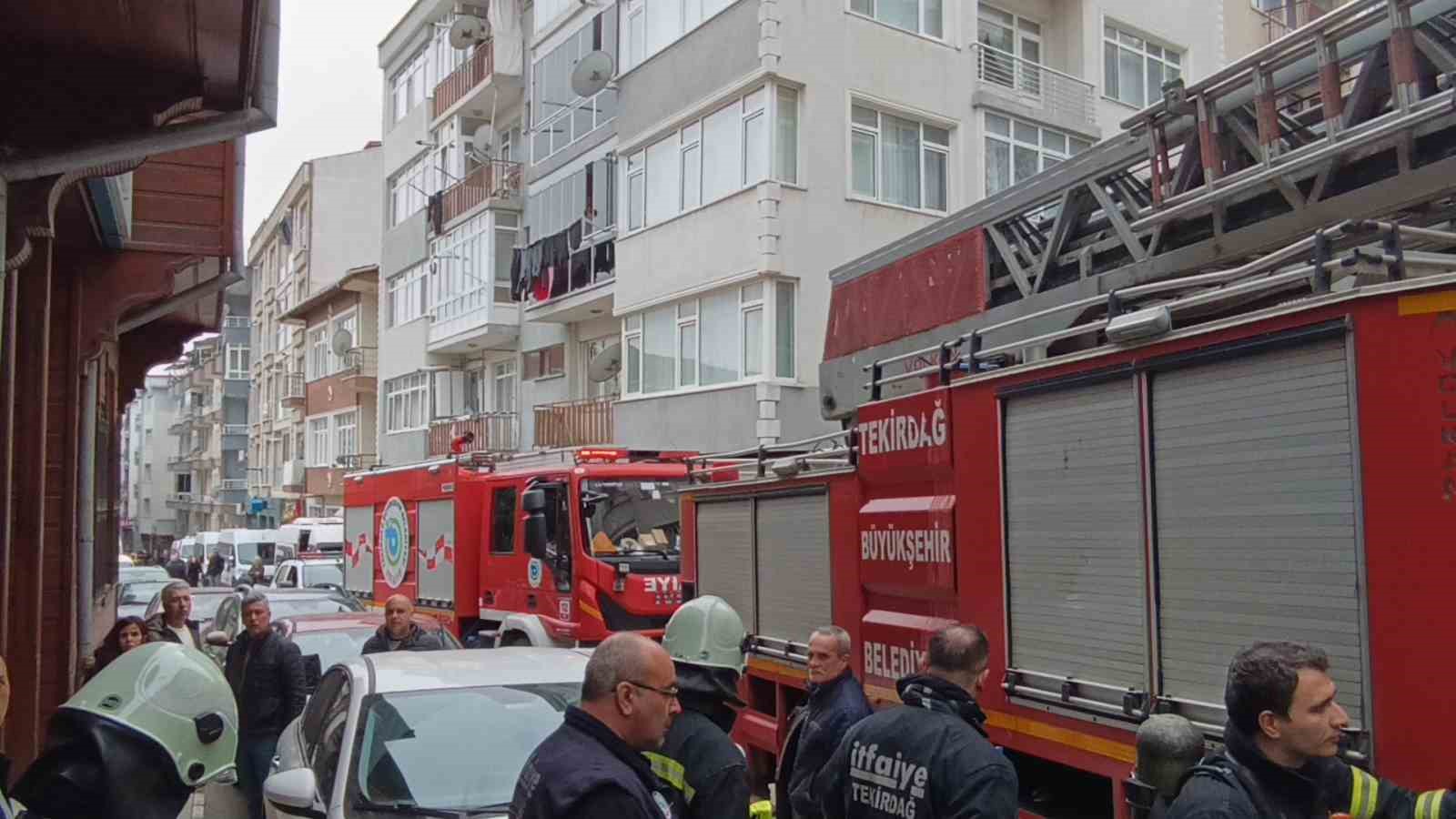 Tekirdağ’da fırında yangın paniği
