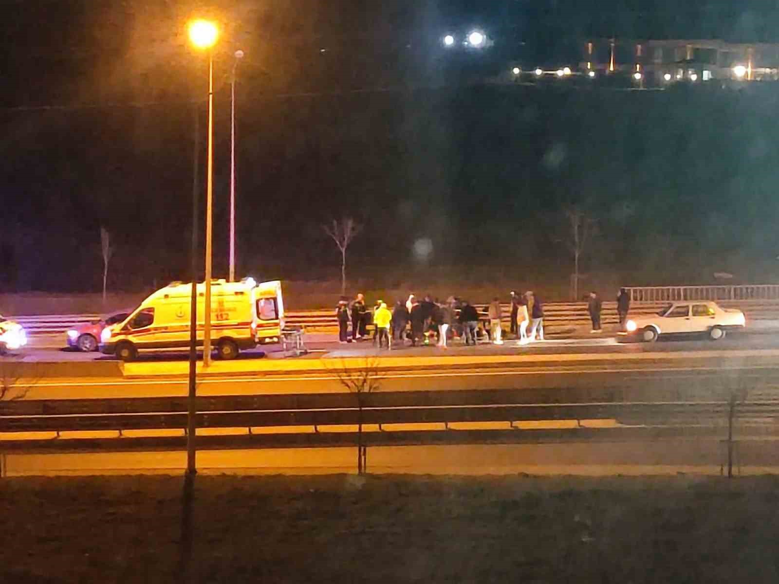 Tekirdağ’da iki motosiklet çarpıştı: 3 yaralı
