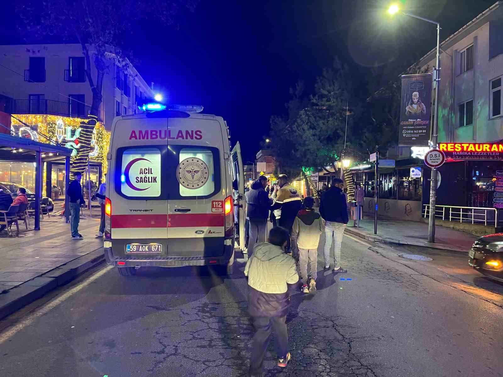 Tekirdağ’da iki motosiklet kafa kafaya çarpıştı: 2 yaralı
