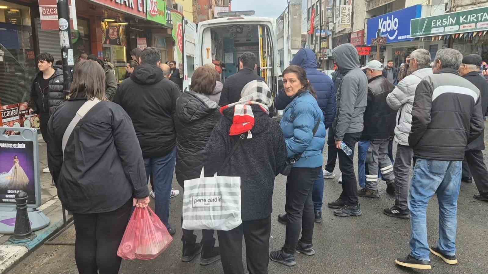 Tekirdağ’da kasapta elini kıyma makinesine kaptıran kadın yaralandı
