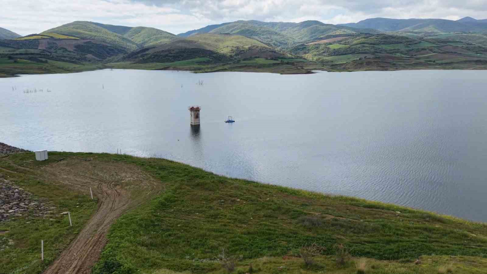 Tekirdağ’da kuruyan baraj yağışlarla canlandı
