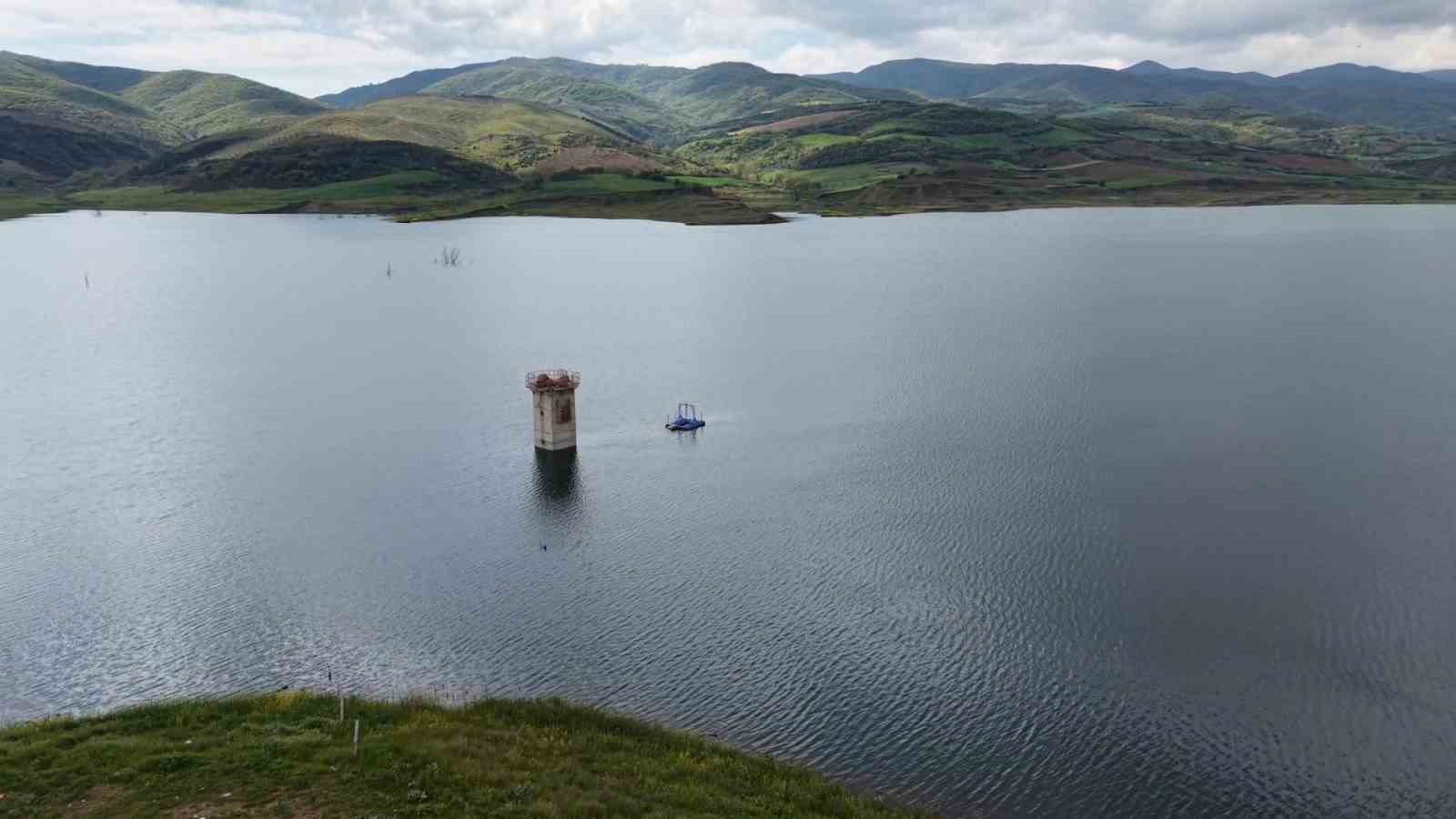 Tekirdağ’da kuruyan baraj yağışlarla canlandı
