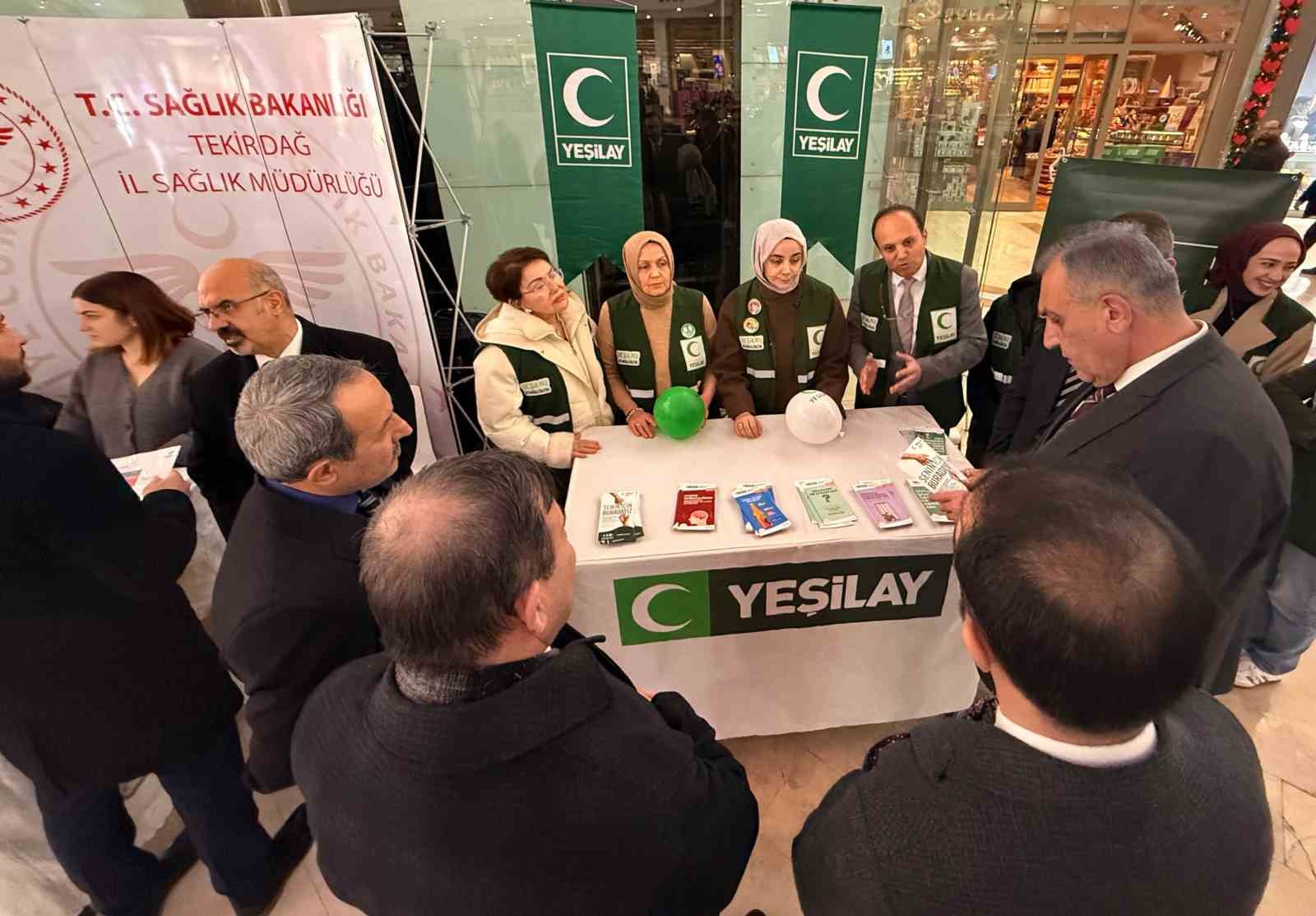 Tekirdağ’da mobil sigara bırakma aracı hizmete girdi
