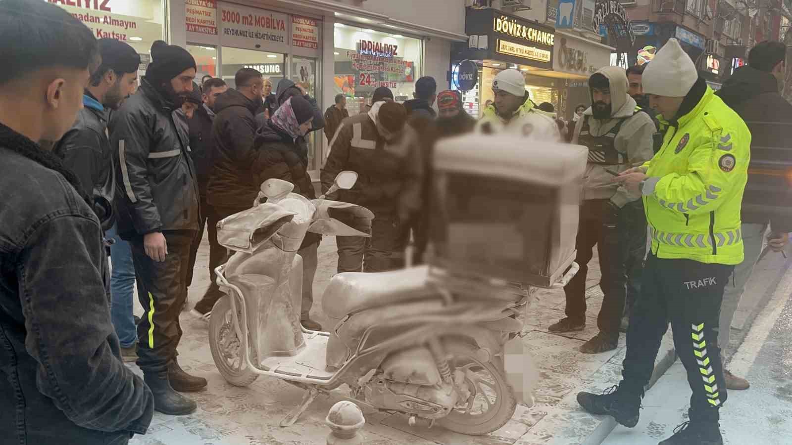 Tekirdağ’da motosiklet bir anda alev topuna döndü: Üzerinden atlayarak yanmaktan son anda kurtuldu
